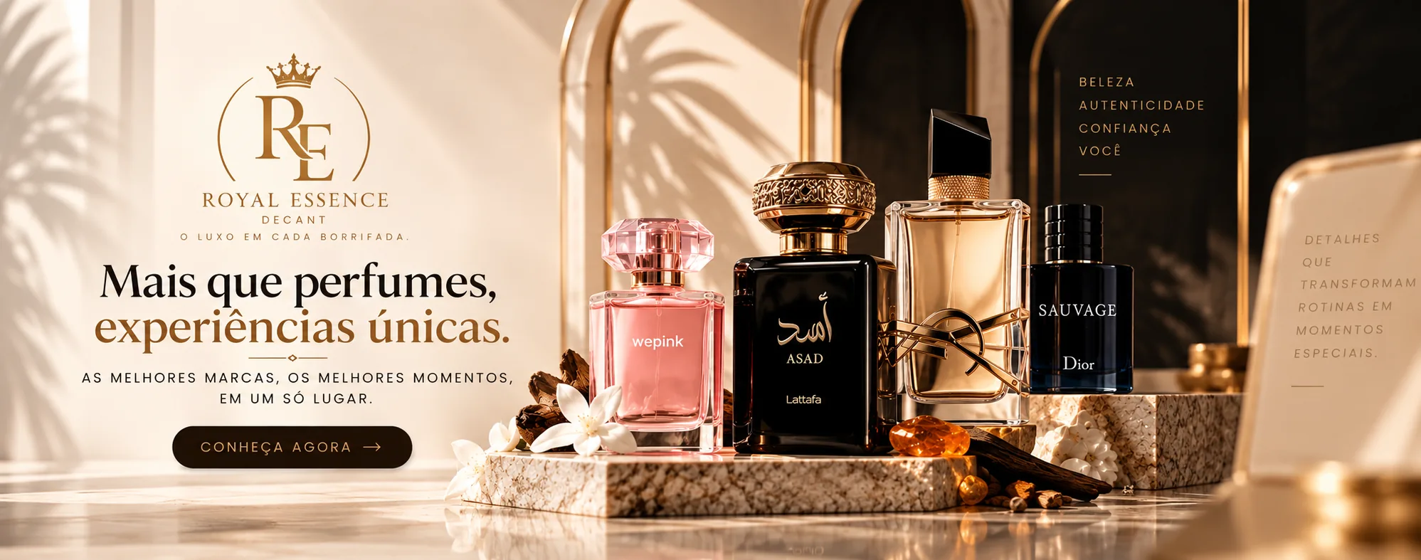 Royal Essence — Mais que perfumes, experiências únicas